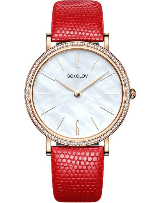 Sokolov 210.01.00.001.06.04.2 , наручные женские часы фото под углом